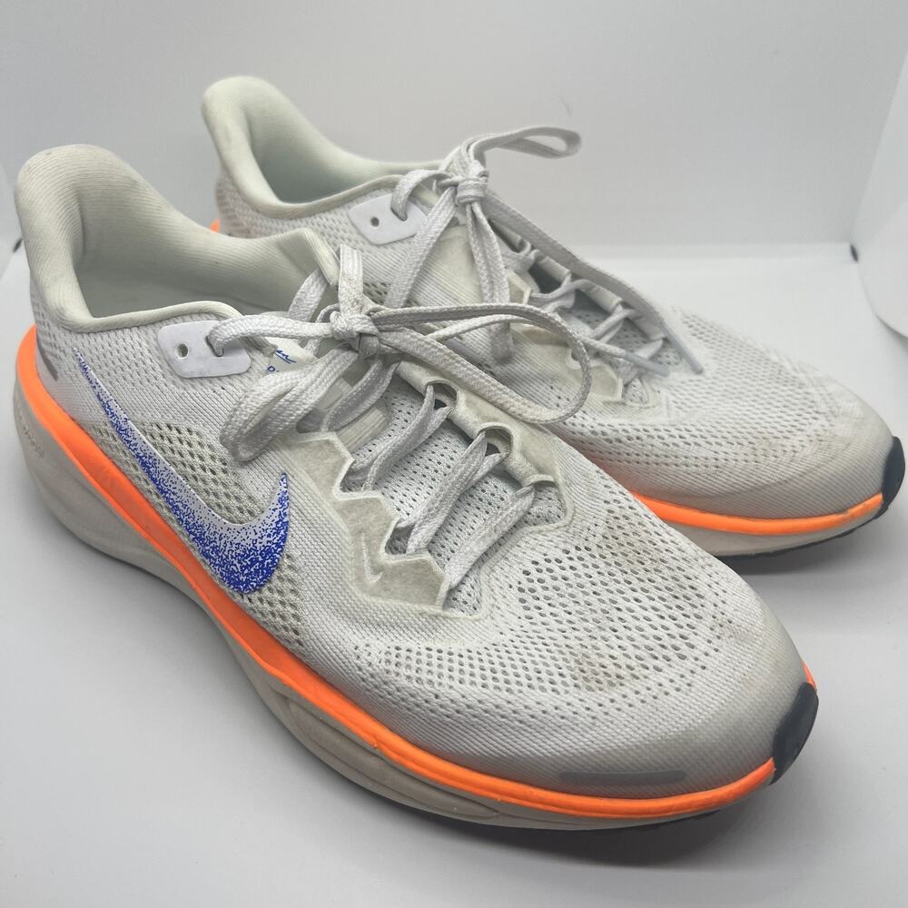 Nike Pegasus 41 "Blueprint" HM4820-100 Sneakers Kids US 5.5 White Running Shoes